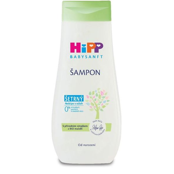 HIPP BABYSANFT JEMNÝ ŠAMPON 200ML - NOVÉ SLOŽENÍ - ŠAMPONY A KOSMETIKA - KOUPÁNÍ A ZDRAVÍ