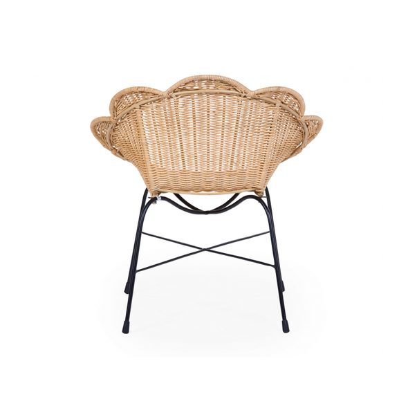 CHILDHOME KŘESLO DĚTSKÉ RATANOVÉ FLOWER - KŘESÍLKA - SPINKÁNÍ