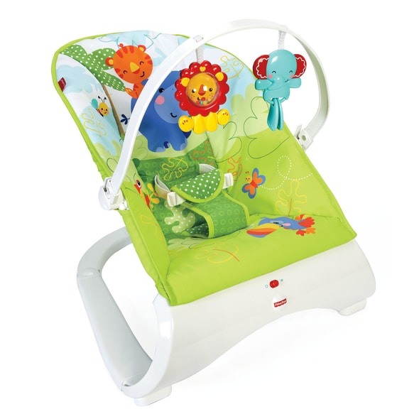 FISHER-PRICE® POHODLNÉ SEDÁTKO - LEHÁTKA A HOJDAČKY - SPINKÁNÍ