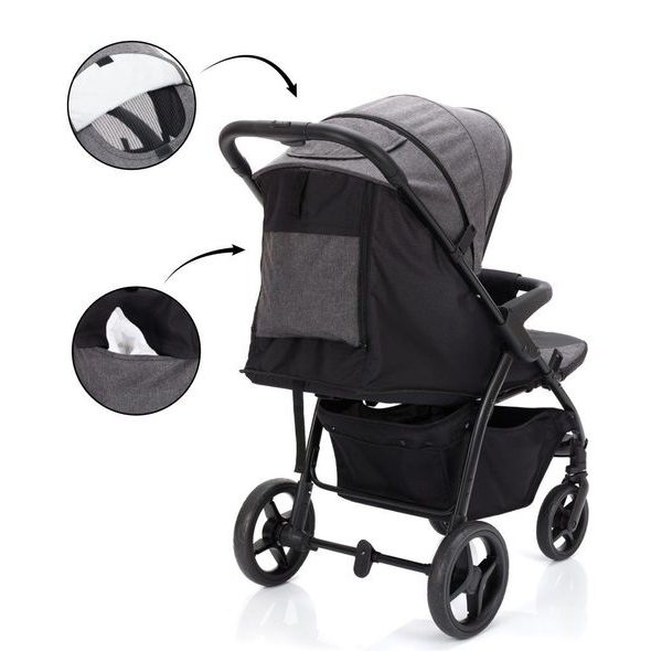 FILLIKID DRIVER DARKGREY MELANGE - SPORTOVNÍ KOČÁRKY - KOČÁRKY A PŘÍSLUŠENSTVÍ