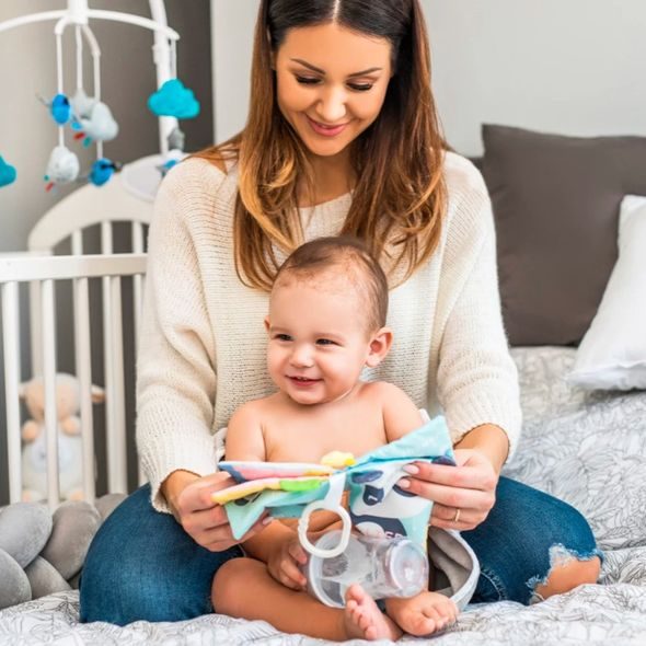 BABYONO KNÍŽKA NA HRANÍ MY LIFE - KNÍŽKY PRO NEJMENŠÍ - PRO DĚTI