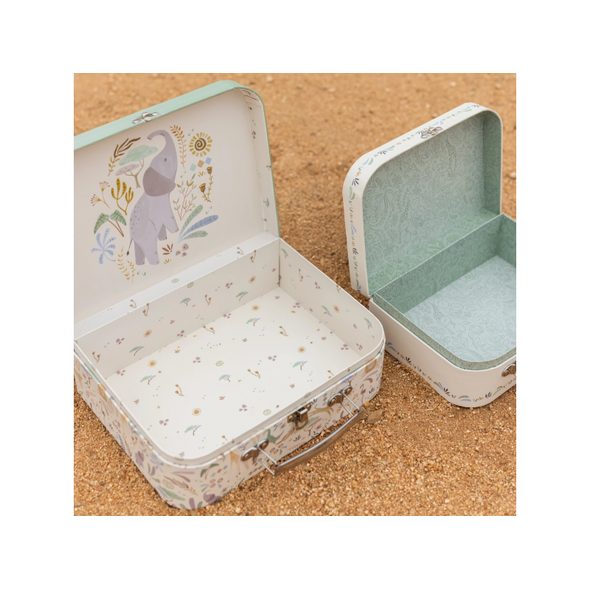 LITTLE DUTCH SADA KUFŘÍKŮ SAFARI FRIENDS - BOXY NA HRAČKY - SPINKÁNÍ