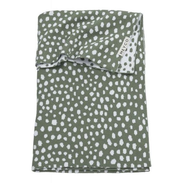 MEYCO DEKA CHEETAH - FOREST GREEN - DĚTSKÉ DEKY PRO MIMINKA - SPINKÁNÍ