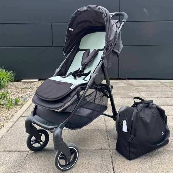 PINKIE PODLOŽKA DO KOČÁRKU LABEL GREEN/BLACK - PODLOŽKY DO KOČÁRKU - KOČÁRKY A PŘÍSLUŠENSTVÍ