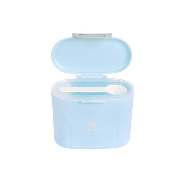 KIKKABOO ZÁSOBNÍK NA SUŠENÉ MLÉKO S ODMĚRKOU 160G BLUE - DÁVKOVAČE SUŠENÉHO MLÉKA - KRMENÍ