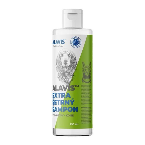 ALAVIS™ EXTRA ŠETRNÝ ŠAMPON 250 ML - ŠAMPONY PRO PSY - CHOVATELSKÉ POTŘEBY MALVÍKZOO