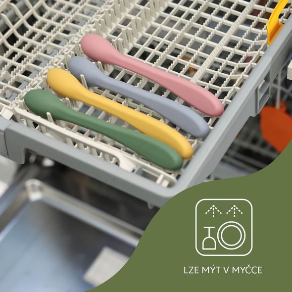 ZOPA SILIKONOVÁ LŽIČKA - LŽIČKY A PŘÍBORY - KRMENÍ