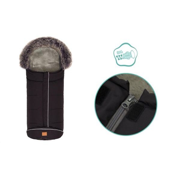 FILLIKID FUSAK ZIMNÍ MAVENSI BLACK - FUSAKY DO KOČÁRKU - KOČÁRKY A PŘÍSLUŠENSTVÍ