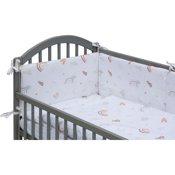 SCARLETT DĚTSKÁ POSTÝLKA S KOMPLETNÍ VÝBAVOU SCARLETT 120 X 60 CM ŠEDÁ - MONTA - DŘEVĚNÉ POSTÝLKY - SPINKÁNÍ