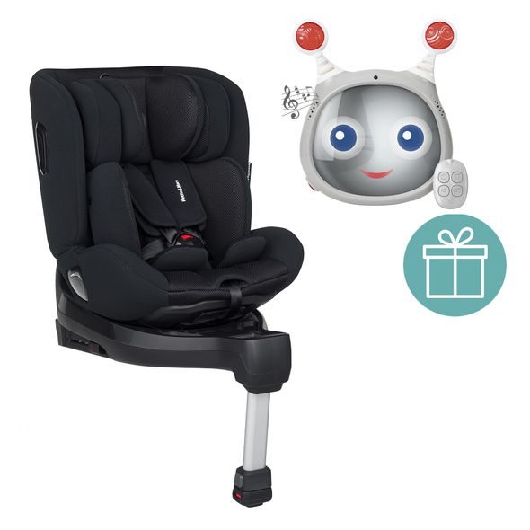 PETITE&MARS REVERSAL PRO I-SIZE 360° + ZRCÁTKO OLY GREY 0M+ - AUTOSEDAČKY 0-18KG - AUTOSEDAČKY A PŘÍSLUŠENSTVÍ