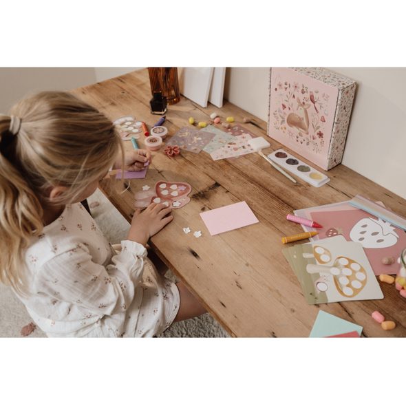 LITTLE DUTCH KREATIVNÍ SADA FAIRY GARDEN - VÝTVARNÉ POMŮCKY A HRAČKY - PRO DĚTI