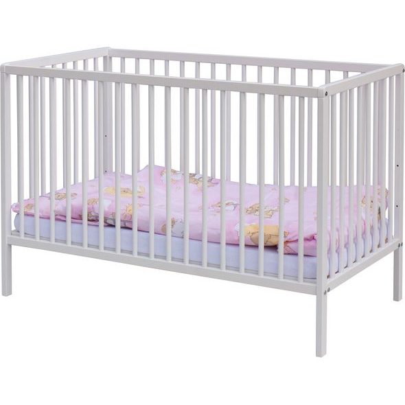 SCARLETT DĚTSKÁ POSTÝLKA S KOMPLETNÍ VÝBAVOU SCARLETT 120X60CM MRÁČEK RŮŽOVÁ - DŘEVĚNÉ POSTÝLKY - SPINKÁNÍ