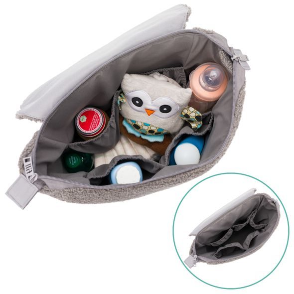 FILLIKID BATOH NA PLENY TEDDY STONE GREY - PŘEBALOVACÍ BATOHY - KOČÁRKY A PŘÍSLUŠENSTVÍ