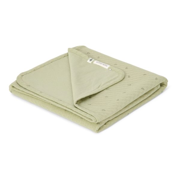 LITTLE DUTCH DEKA 70X100 CM PURE SAGE LEAVES - DĚTSKÉ DEKY PRO MIMINKA - SPINKÁNÍ
