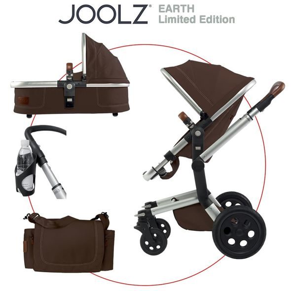 JOOLZ DAY EDICE ZEMĚ S KORBOU A TAŠKOU - TROJKOMBINACE - KOČÁRKY A PŘÍSLUŠENSTVÍ