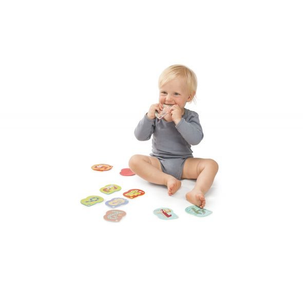 VULLI KARTIČKY S ČÍSLY NA KROUŽKU ŽIRAFA SOPHIE - KNÍŽKY PRO NEJMENŠÍ - PRO DĚTI