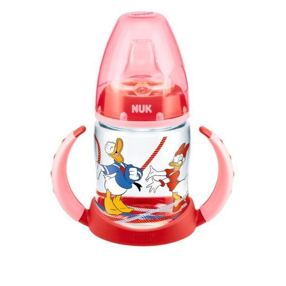 NUK FC LAHVIČKA NA UČENÍ PP DISNEY - DONALD 150 ML, SI PÍTKO - KOJENECKÉ LAHVE - KRMENÍ