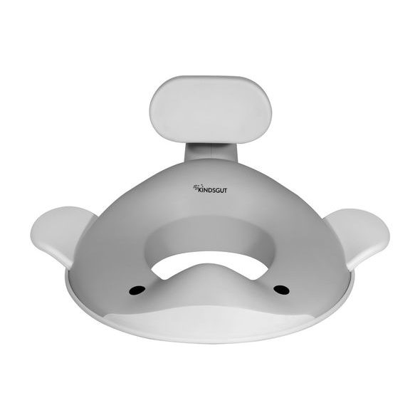 KINDSGUT SEDÁTKO NA WC VELRYBA TMAVĚ ŠEDÁ - ADAPTÉRY NA WC - KOUPÁNÍ A ZDRAVÍ