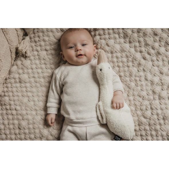 FLOW HRAČKA S TLUKOTEM SRDCE NABÍJECÍ LIVA BEIGE - USÍNÁČCI ŠUMÍCÍ / S TLUKOTEM - PRO DĚTI