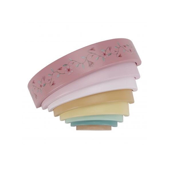 LITTLE DUTCH SKLÁDAČKA DŘEVĚNÁ DUHA FAIRY GARDEN - MOTORICKÉ A HRY - PRO DĚTI