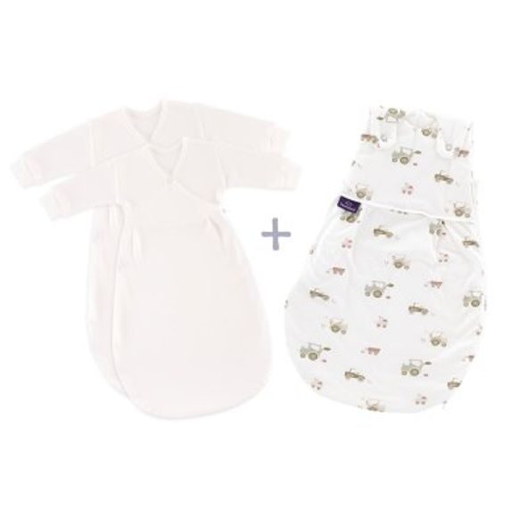 TRÄUMELAND SPACÍ PYTEL LIEBMICH 3DÍLNÝ SET LITTLE FARM GRÜN 62/68 - SPACÍ PYTLE - SPINKÁNÍ