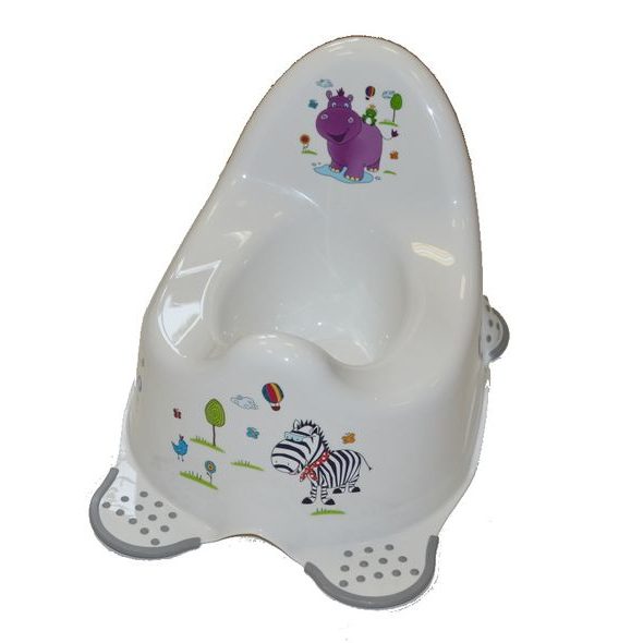 KEEEPER DĚTSKÝ NOČNÍK "HIPPO" BÍLÁ/ŠEDÁ - NOČNÍKY - PŘEBALOVÁNÍ