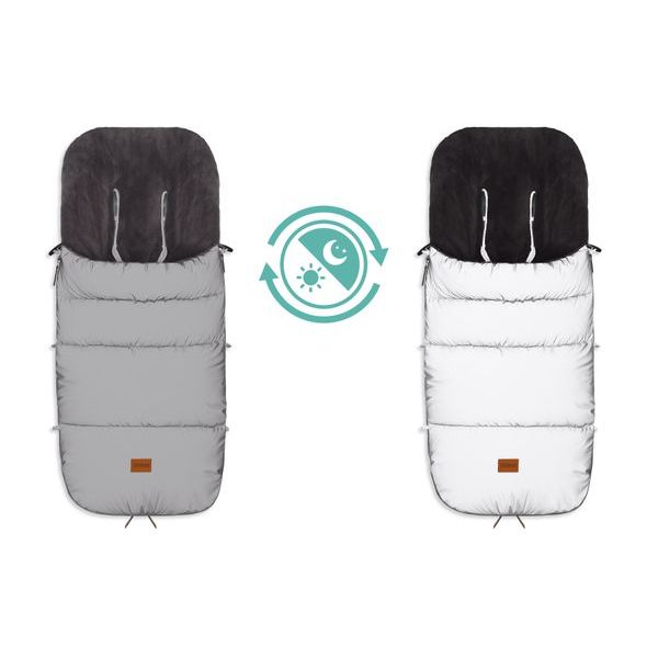 FILLIKID FUSAK ZIMNÍ KINLEY REFLECT SILVER - FUSAKY DO KOČÁRKU - KOČÁRKY A PŘÍSLUŠENSTVÍ