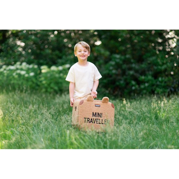 CHILDHOME DĚTSKÝ CESTOVNÍ KUFR TEDDY BEIGE - BATOHY A TAŠKY - PRO DĚTI