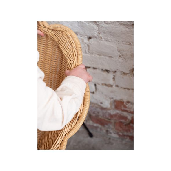 CHILDHOME KŘESLO DĚTSKÉ RATANOVÉ FLOWER - KŘESÍLKA - SPINKÁNÍ