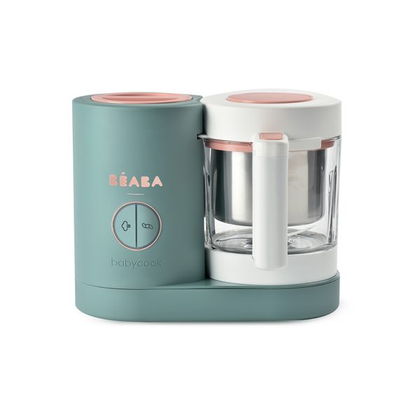 BEABA PARNÍ VAŘIČ + MIXÉR BABYCOOK NEO EUCALYPTUS - KUCHYŇSKÉ PŘÍSTROJE - KRMENÍ