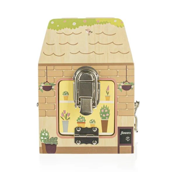 ZOPA DŘEVĚNÁ MONTESSORI KOSTKA - KOSTKY - PRO DĚTI