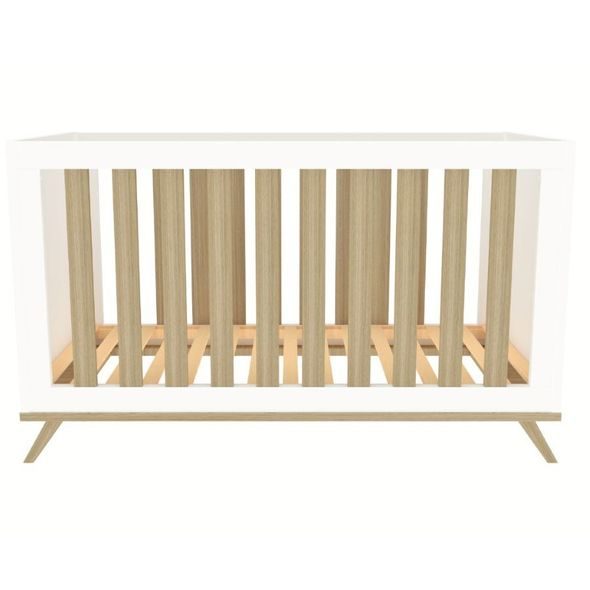 VARIABILNÍ POSTÝLKA FAKTUM SIENNA WHITE 70X140 CM - DŘEVĚNÉ POSTÝLKY - SPINKÁNÍ