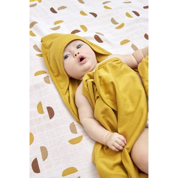 MEYCO OSUŠKA BASIC JERSEY 2 BALENÍ CHEETAH - HONEY GOLD - OSUŠKY A DĚTSKÉ ŽUPANY - KOUPÁNÍ A ZDRAVÍ