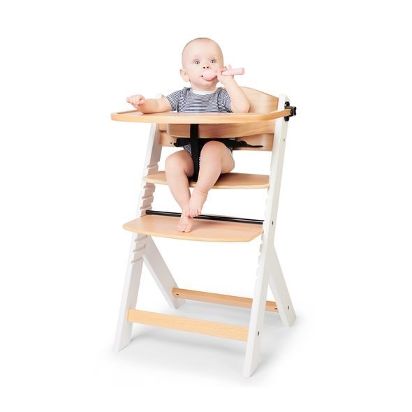 KINDERKRAFT ENOCK WOODEN - JÍDELNÍ ŽIDLIČKY DŘEVĚNÉ - KRMENÍ