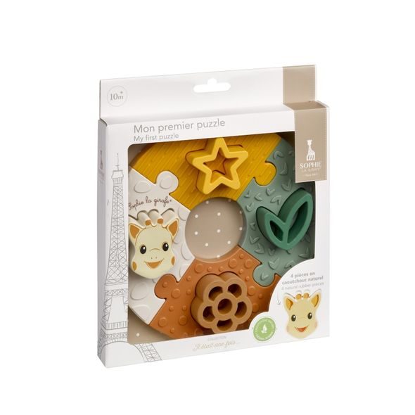 VULLI MOJE PRVNÍ PUZZLE ŽIRAFA SOPHIE - VKLÁDÁNÍ TVARŮ - PRO DĚTI