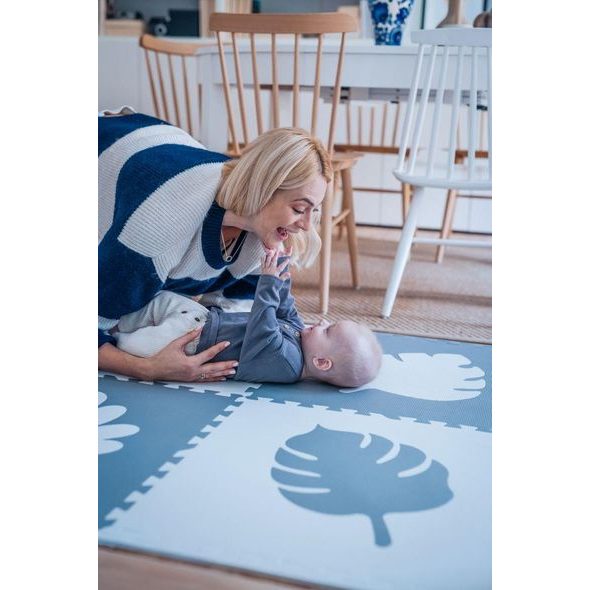 MOMI HRACÍ PODLOŽKA PĚNOVÉ PUZZLE FELI ŠEDÉ - HRACÍ PODLOŽKY NA ZEM - SPINKÁNÍ