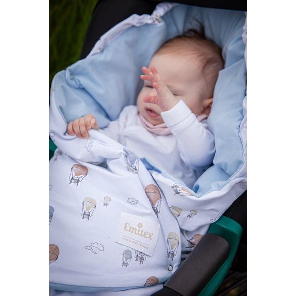 EMITEX ZAVINOVAČKA BEA MAGIC SKY + BABY BLUE - ZAVINOVAČKY - SPINKÁNÍ