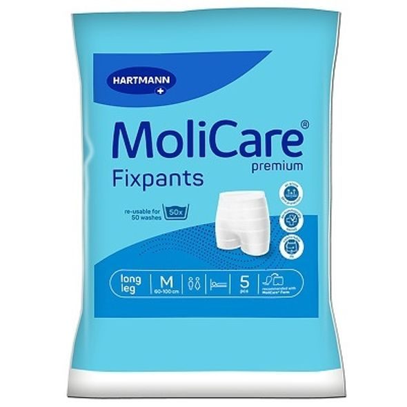 HARTMANN FIXAČNÍ KALHOTKY MOLICARE PREMIUM FIXPANTS M 5 KS - POPORODNÍ KALHOTKY - PRE MAMIČKY