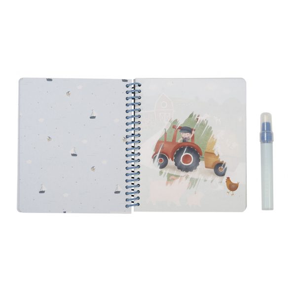 LITTLE DUTCH KNIHA KOUZLENÍ S VODOU JIM & FRIENDS - KNÍŽKY PRO NEJMENŠÍ - PRO DĚTI