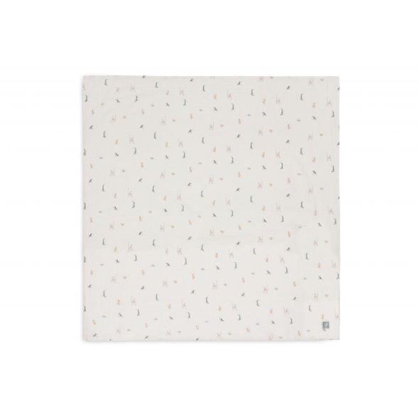 JOLLEIN PLENY ZAVINOVACÍ 2KS 115X115 CM JUNGLE JAMBO - LÁTKOVÉ PLENY ALL IN ONE - PŘEBALOVÁNÍ