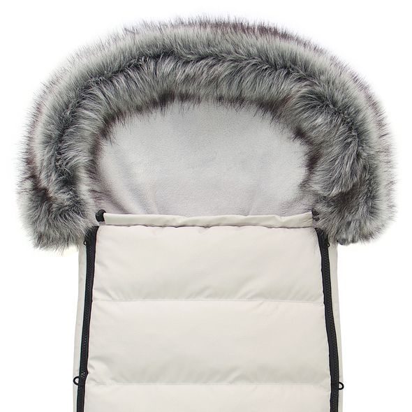 EMITEX FUSAK COMBI SOFT LIGHT GRAY - FUSAKY DO KOČÁRKU - KOČÁRKY A PŘÍSLUŠENSTVÍ