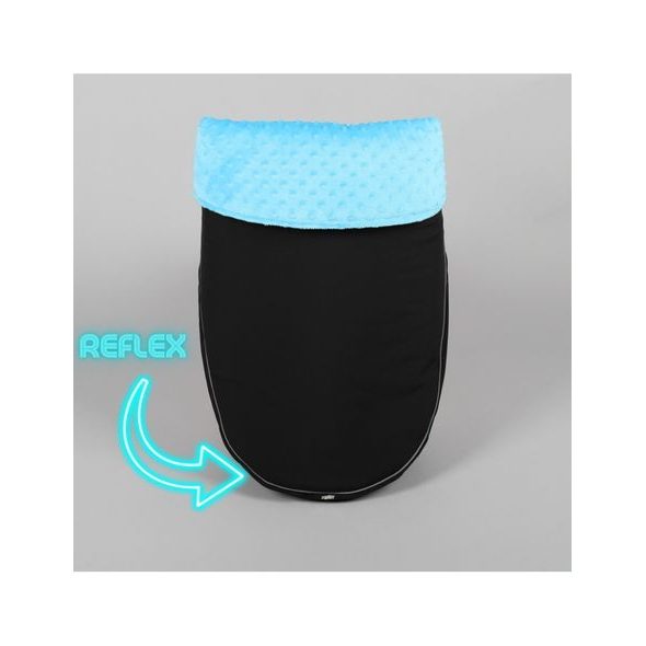 NÁNOŽNÍK ČERNÝ + TYRKYSOVÁ REFLEX - NÁNOŽNÍKY - KOČÁRKY A PŘÍSLUŠENSTVÍ