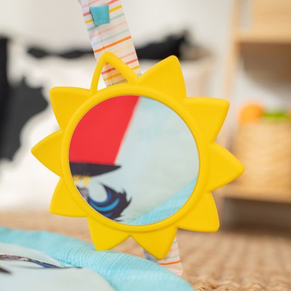 BABY EINSTEIN DEKA NA HRANÍ PRO ROZVOJ MOTORIKY A SMYSLŮ HAPPY HARVEST™ TOUCH & FEEL, 0M+ - HRACÍ DEKY - PRO DĚTI