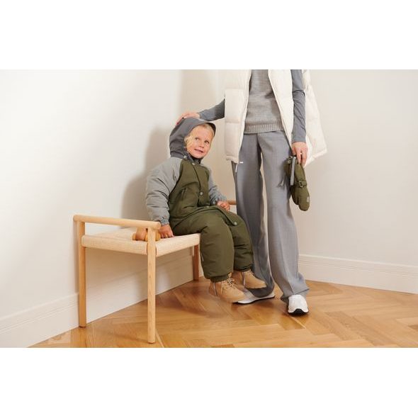 LEOKID ZIMNÍ KOMBINÉZA COLOR BLOCK GREEN SCAPE VEL. 18 - 24 MĚSÍCŮ (VEL. 86) - ZIMNÍ KOMBINÉZY - PRO DĚTI