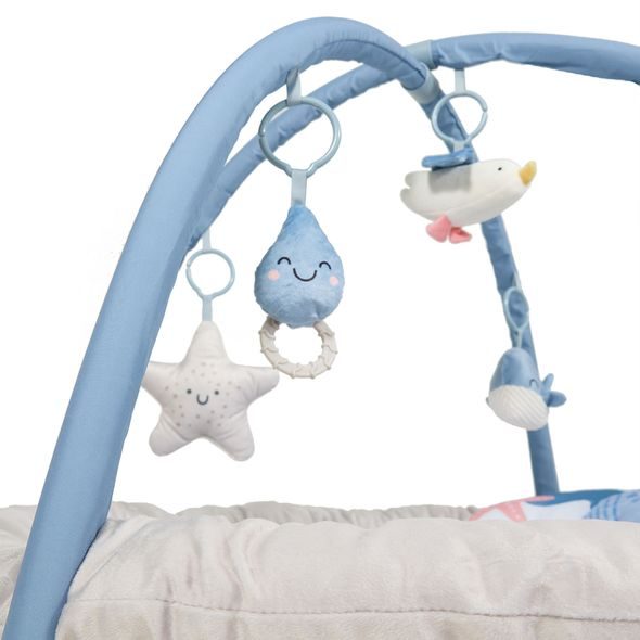 KINDERKRAFT DEKA HRACÍ S HRAZDIČKOU COZYPLAY NORDIC BREEZE - HRACÍ DEKY - PRO DĚTI