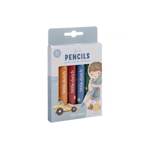 LITTLE DUTCH PASTELKY 6 KS JIM - LITTLE DUTCH - PRO DĚTI