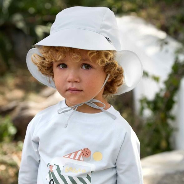 LÄSSIG KLOBOUČEK ILLUSION BLUE 7-12 MĚSÍCŮ (VEL. 45/47) - ČEPIČKY A KLOBOUČKY - PRO DĚTI