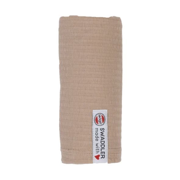 LODGER SWADDLER SEERSUCKER 70X70CM BEIGE - ZAVINOVACÍ PLENY / OSUŠKY VELKÉ - PŘEBALOVÁNÍ