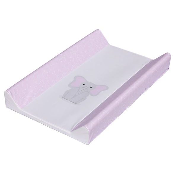 RIALTO BABY PŘEBALOVACÍ PODLOŽKA PEVNÉ DNO 80X50 PINK ELEFANT - PŘEBALOVACÍ PODLOŽKY - PŘEBALOVÁNÍ
