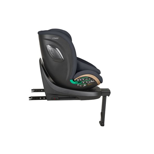 KIKKABOO AUTOSEDAČKA 40-150 CM I-TWIST I-SIZE GREY - AUTOSEDAČKY 0-36KG - AUTOSEDAČKY A PŘÍSLUŠENSTVÍ